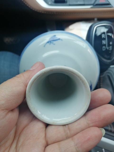 古玩陶瓷富貴白頭貢盤拍賣，當前價格9900元