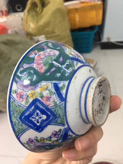 古玩陶瓷可以實用的青花碗拍賣，當前價格2600元