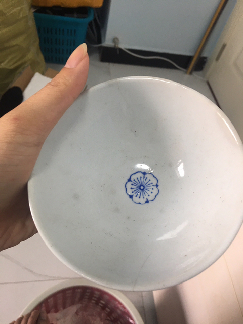 古玩陶瓷可以實用的青花碗拍賣，當前價格2600元