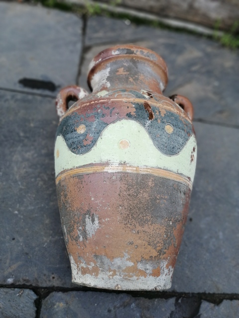 古玩陶瓷雙耳瓶拍賣，當前價格6800元