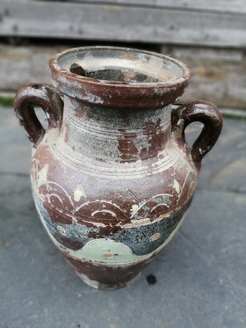 古玩陶瓷雙耳瓶拍賣，當前價格6800元