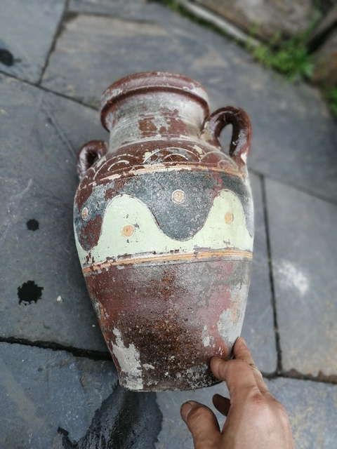 古玩陶瓷雙耳瓶拍賣，當前價格6800元