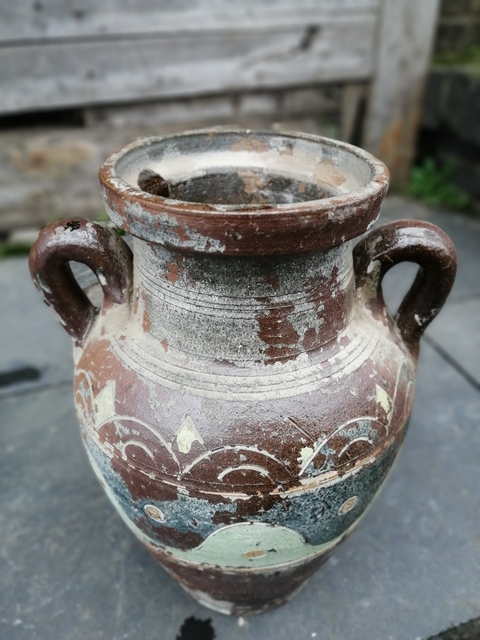 古玩陶瓷雙耳瓶拍賣，當前價格6800元