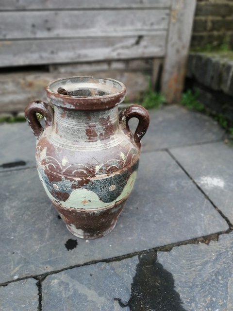 古玩陶瓷雙耳瓶拍賣，當前價格6800元