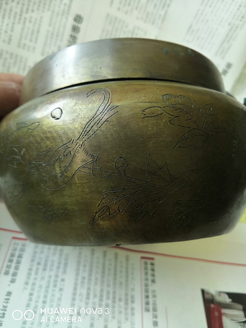 古玩銅器銅手爐拍賣，當前價格7800元