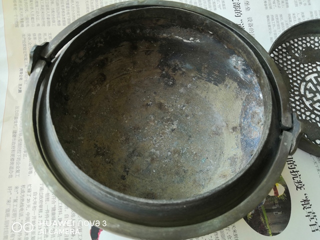 古玩銅器銅手爐拍賣，當前價格7800元