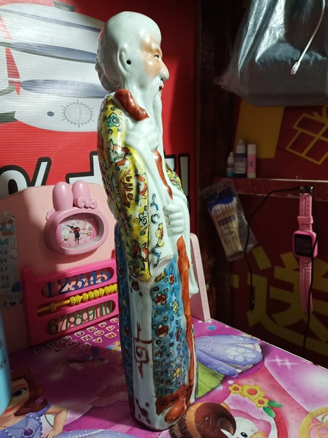 古玩陶瓷粉彩瓷塑拍賣，當(dāng)前價格8600元