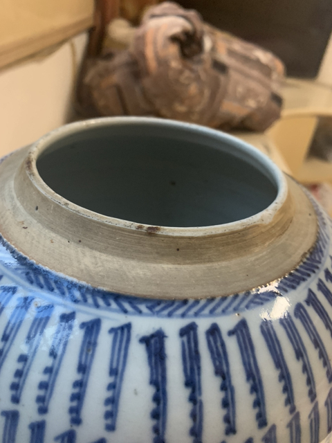 古玩陶瓷百壽紋青花罐拍賣，當前價格3200元