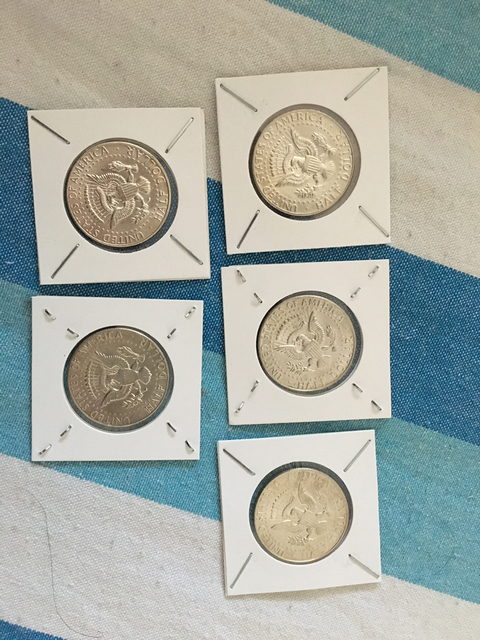 古玩錢幣美國半圓銀幣拍賣，當前價格580元