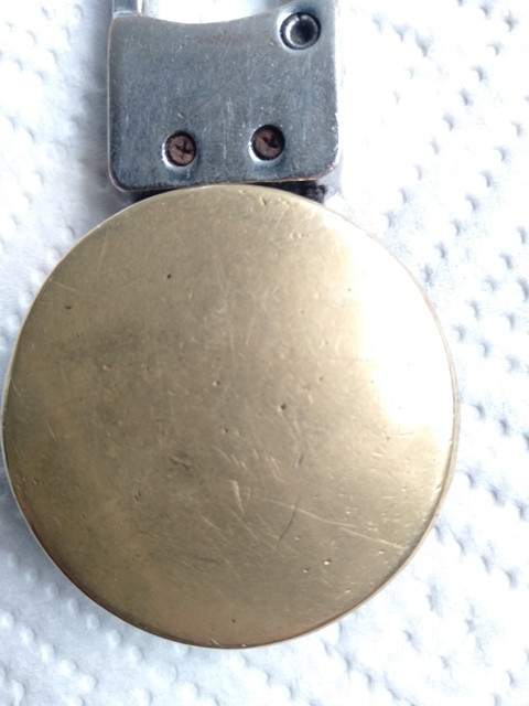 古玩雜項吉語小銅鏡拍賣，當前價格12800元