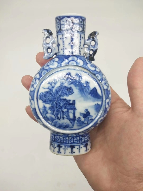 古玩陶瓷抱月瓶拍賣，當前價格5400元