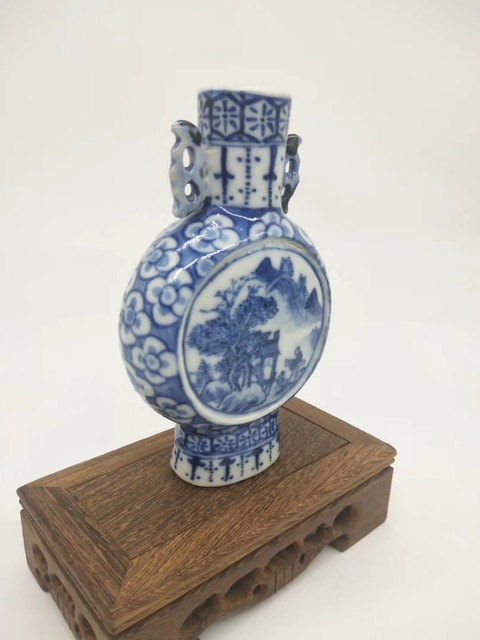 古玩陶瓷抱月瓶拍賣，當前價格5400元