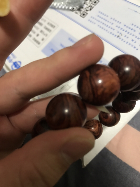 古玩雜項紫檀柳手串拍賣，當前價格8500元