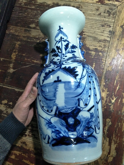 古玩陶瓷青花瓶拍賣，當前價格9500元