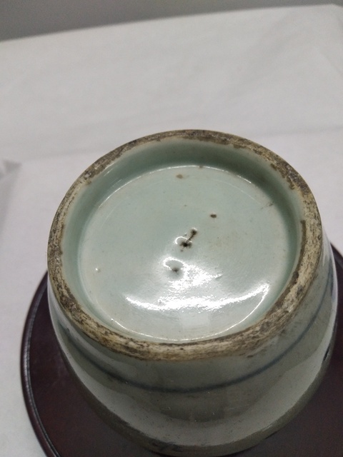 古玩陶瓷清中青花罐拍賣，當前價格800元