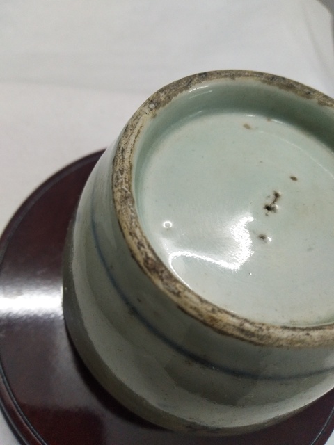 古玩陶瓷清中青花罐拍賣，當前價格800元