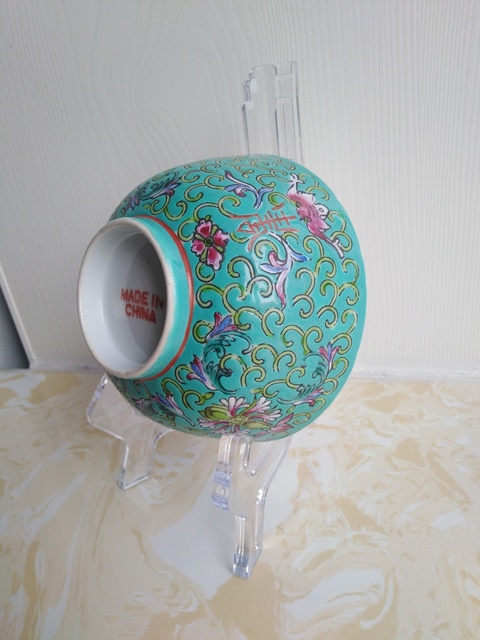 古玩陶瓷解放前后粉彩碗拍賣，當前價格500元