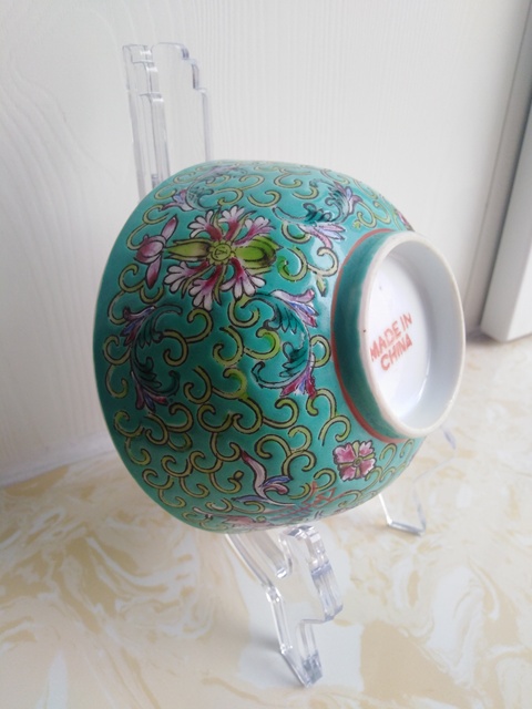 古玩陶瓷解放前后粉彩碗拍賣，當前價格500元