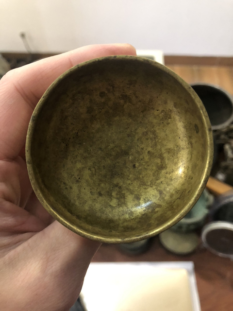 古玩雜項高足杯（精品）拍賣，當前價格298元