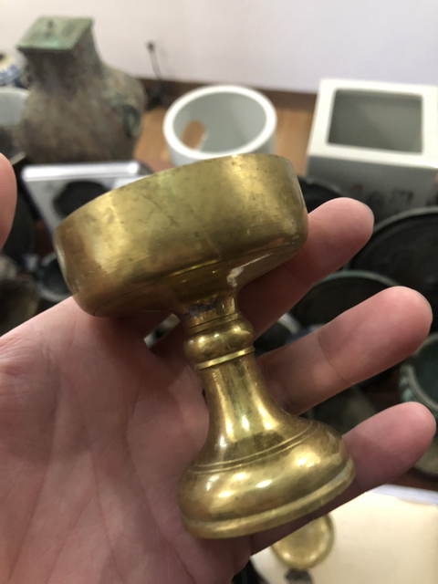 古玩雜項高足杯（精品）拍賣，當前價格298元