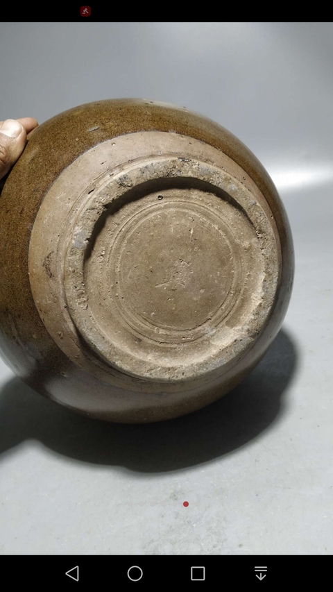 古玩陶瓷元明茶葉末釉弦紋四系罐2025/11/28拍賣，當前價格250000元