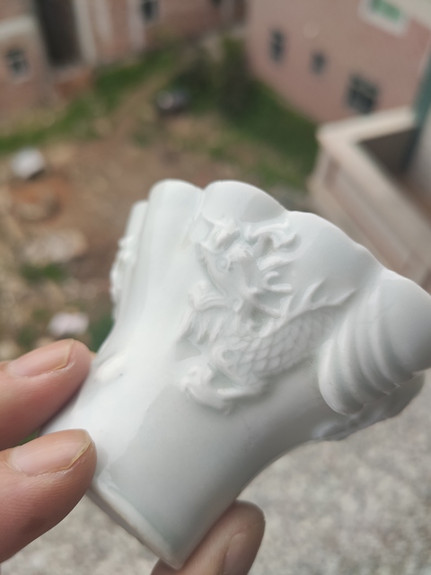 古玩陶瓷清德化模印龍虎杯拍賣(mài),當(dāng)前價(jià)格2200元