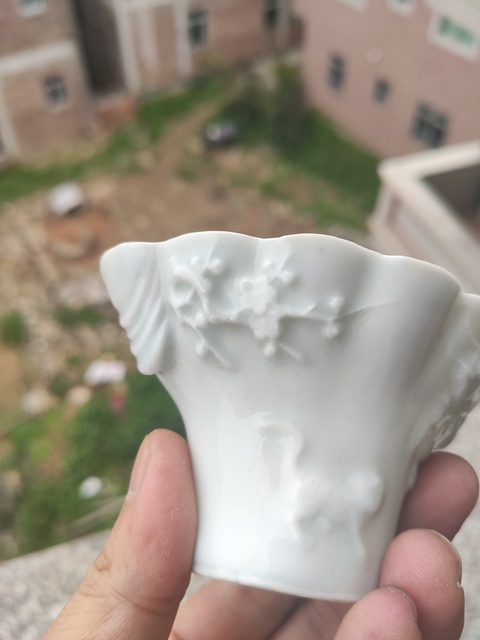 古玩陶瓷清德化模印龍虎杯拍賣(mài),當(dāng)前價(jià)格2200元