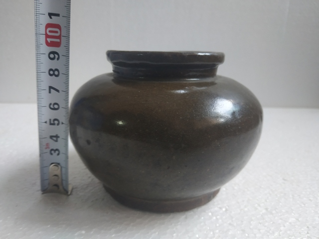 古玩陶瓷醬釉罐拍賣,當前價格228元
