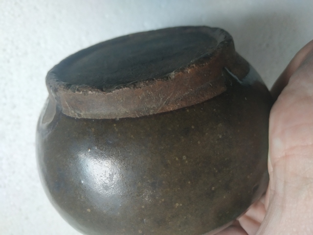 古玩陶瓷醬釉罐拍賣,當前價格228元