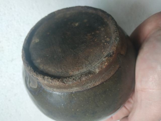古玩陶瓷醬釉罐拍賣,當前價格228元