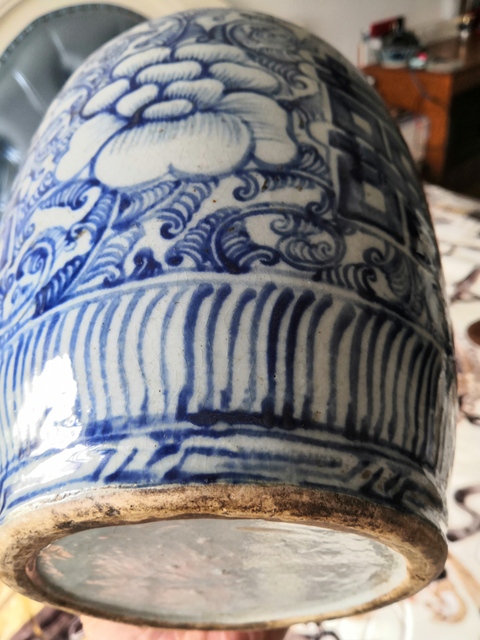 古玩陶瓷青花瓶標本拍賣，當前價格160元