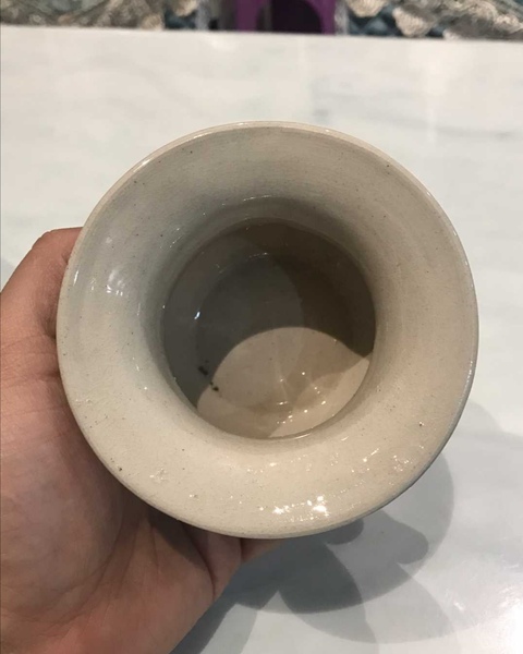 古玩陶瓷綠釉～渣斗拍賣，當前價格168元