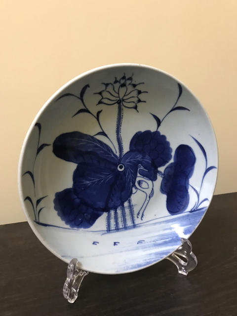 古玩陶瓷青花盤拍賣，當前價格6000元