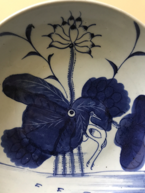 古玩陶瓷青花盤拍賣，當前價格6000元