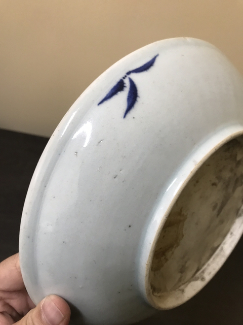 古玩陶瓷青花盤拍賣，當前價格6000元