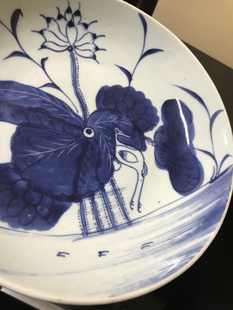 古玩陶瓷青花盤拍賣，當前價格6000元