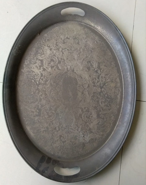 古玩銅器銅盤拍賣，當(dāng)前價格3000元