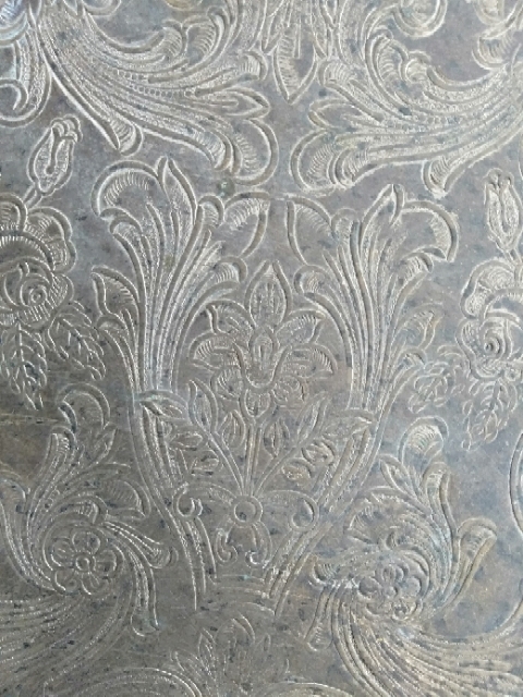 古玩銅器銅盤拍賣，當(dāng)前價格3000元