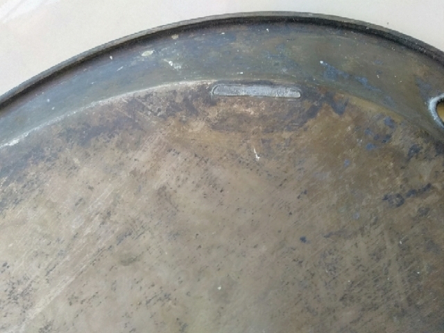 古玩銅器銅盤拍賣，當(dāng)前價格3000元