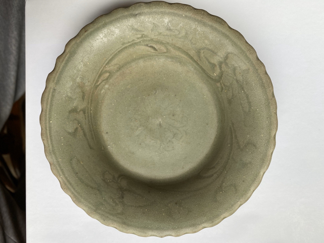 古玩陶瓷青釉盤拍賣,當前價格4500元