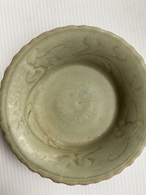 古玩陶瓷青釉盤拍賣,當前價格4500元