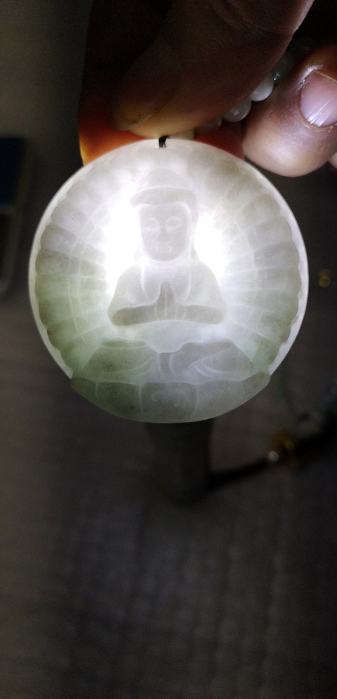 古玩玉器觀音牌子拍賣,當(dāng)前價格450元