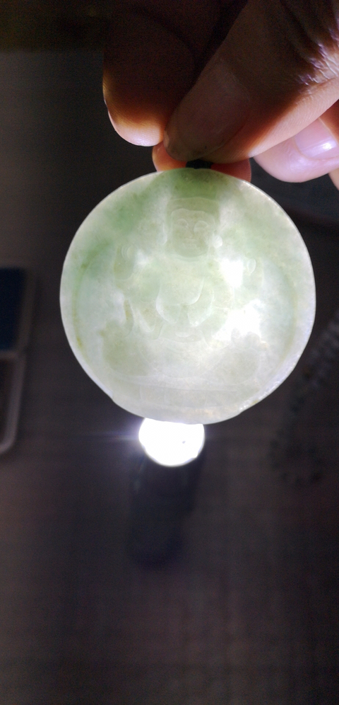 古玩玉器觀音牌子拍賣,當前價格450元