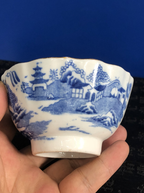 古玩陶瓷青花杯拍賣，當前價格1666元