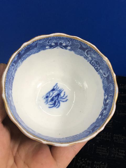 古玩陶瓷青花杯拍賣，當前價格1666元