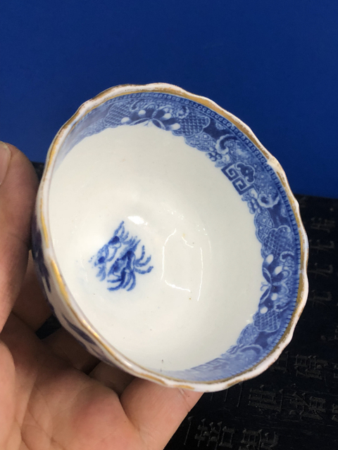 古玩陶瓷青花杯拍賣，當前價格1666元