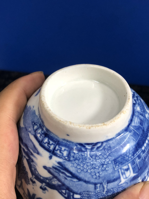 古玩陶瓷青花杯拍賣，當前價格1666元
