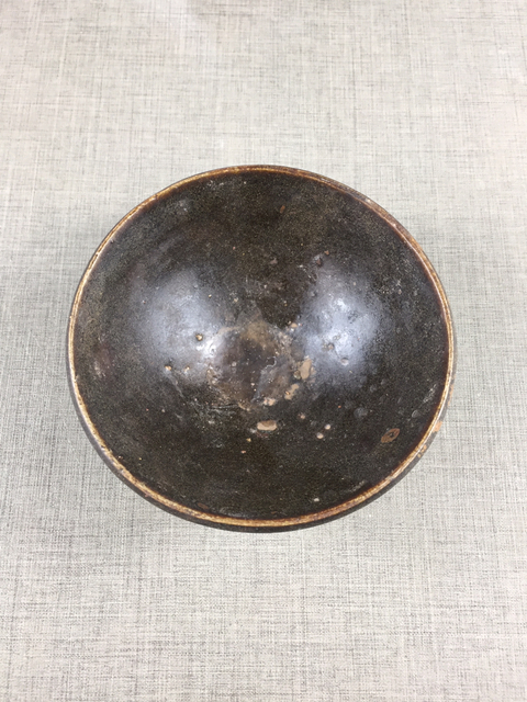 古玩陶瓷醬釉盞拍賣，當前價格999元