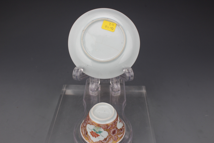 古玩陶瓷清雍正精品粉彩仕女茶杯一套拍賣，當前價格6666元