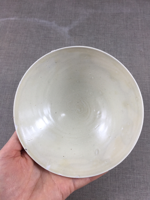 古玩陶瓷白釉唇口碗拍賣，當前價格999元